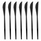 Smarty Had A Party Solid Black Moderno Disposable Plastic Dinner Knives (480 Knives), 480PK 9330-BKN-CASE - alternate 1